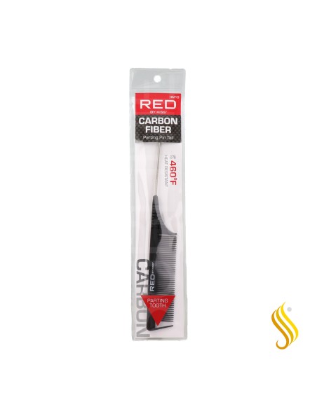 Red Kiss Professional Carbon Parting Pintail Peine
